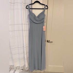 Brand new Buddy Grey bridesmaid dress